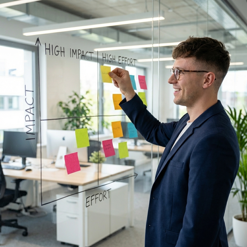 AI-powered evaluation and ranking of targeted solutions